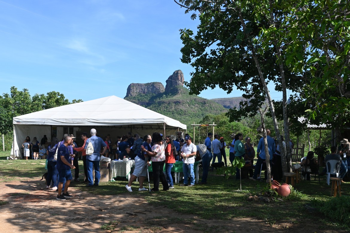 Reunião na Região do Pinga Fogo - Mineiros -GO - Foto Alex Martins